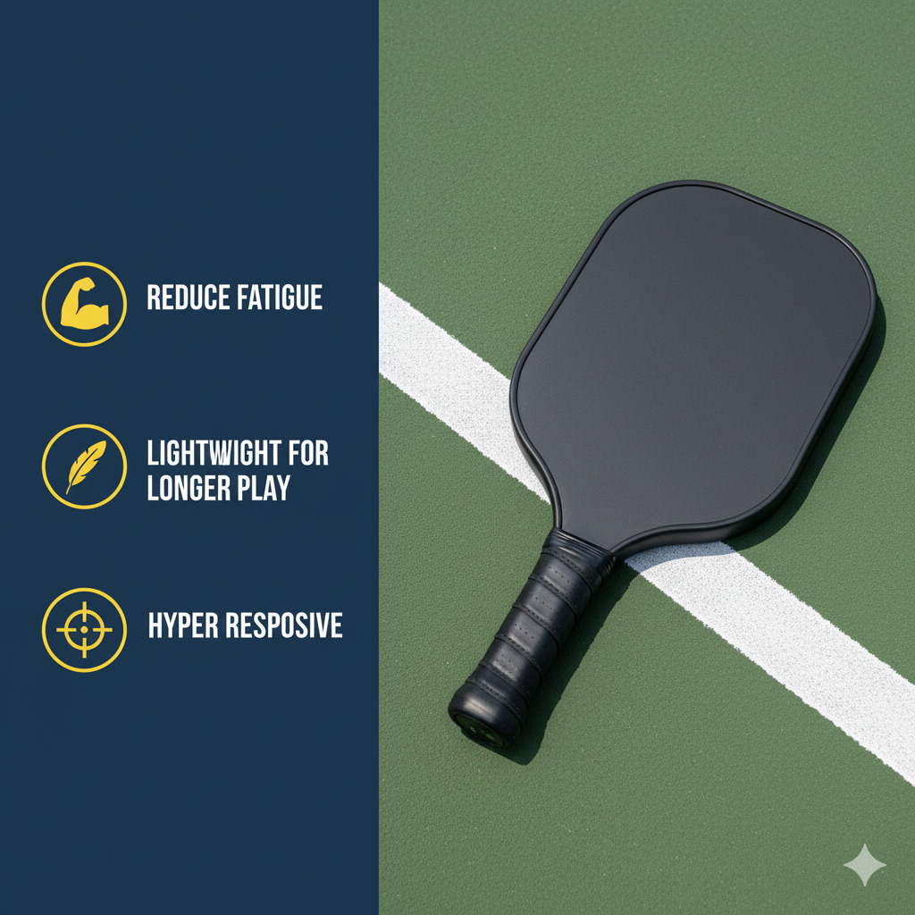 Carbon Fiber Pickleball Paddle